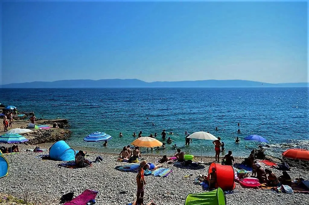 Villamar Beachfront Apartments With Free Private Parking Rabac